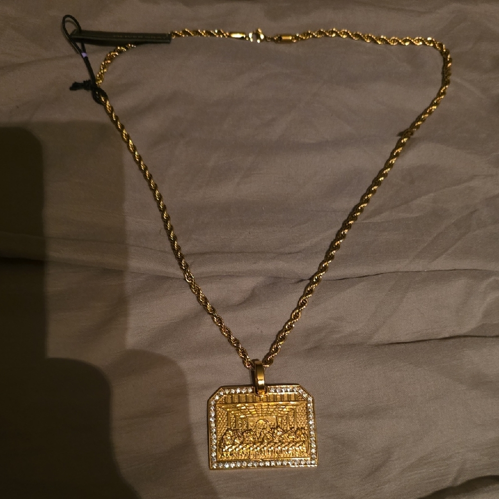 Oliver Gray The Last Supper Pendant Necklace